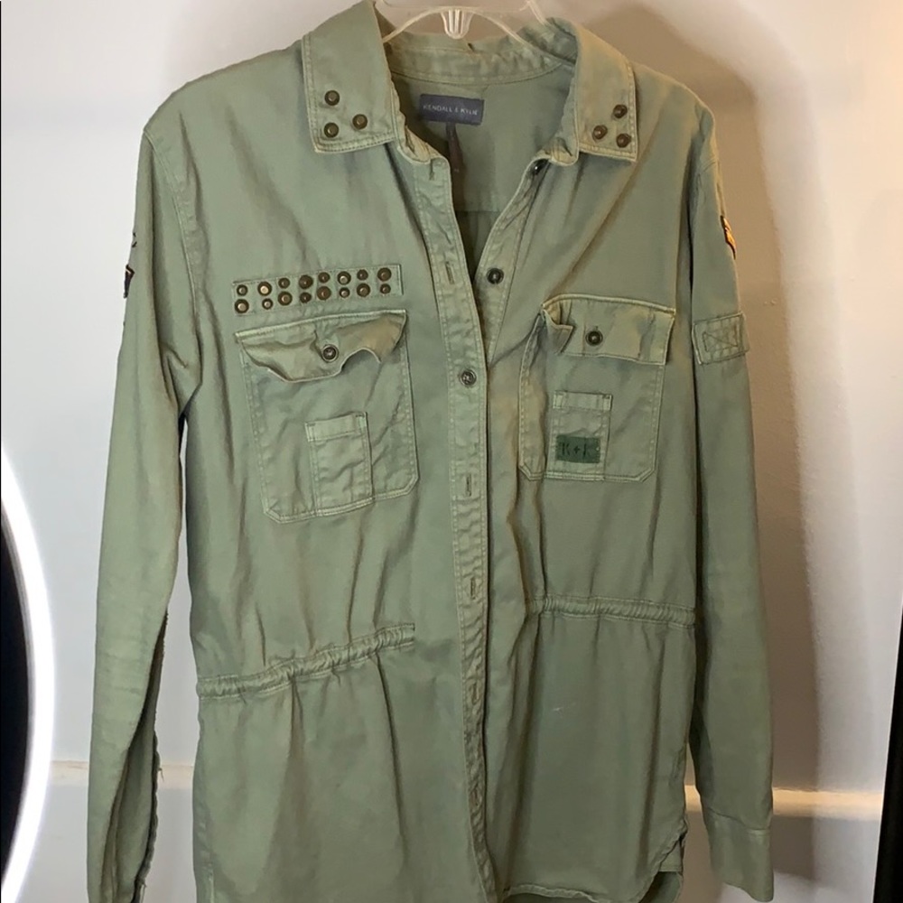 Kendall & Kylie button jacket